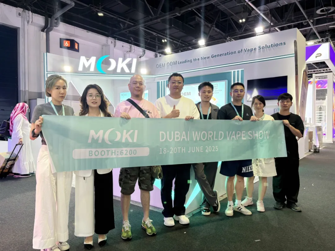 魔刻科技在world vape show Dubai